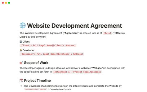 What is Website Development Agreement in India | Download Free Template